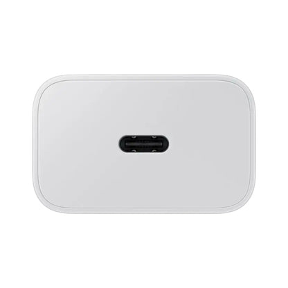Adaptador Samsung USB 25W con cable / Carga rápida / Blanco