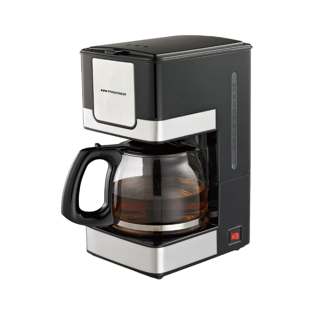 Cafetera Eléctrica Premier 12 Tazas / 800w / Negro