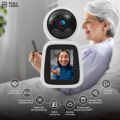 Cámara PTZ Inteligente Nexxt Solutions Wi-Fi / 2 Vías