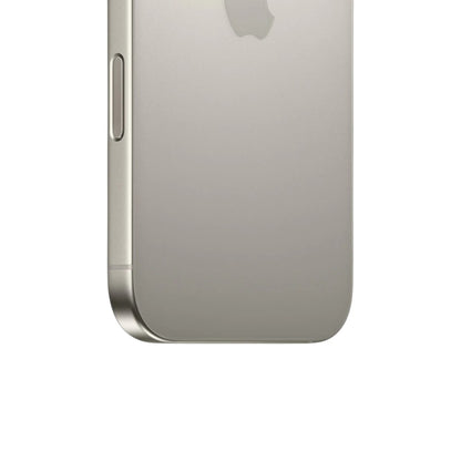 iPhone 16 Pro Max 512GB en titanio natural con pantalla OLED de 6.9”, cámaras Pro de 48 MP, grabación 4K. En Titán Panamá.