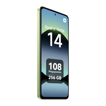 Xiaomi Redmi Note 14 4G en Titan Panamá de pantalla AMOLED 120Hz, cámara 108MP, batería 5500 mAh y diseño IP54.