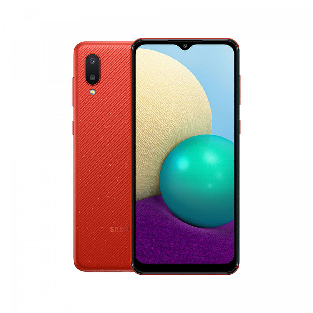 Celular Samsung Galaxy A02 DS 64GB Rojo
