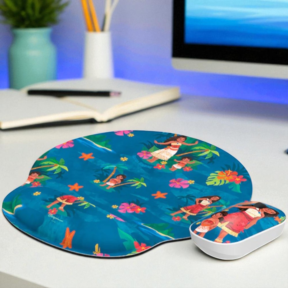 Kit Xtech - Mouse Inalámbrico y Alfombrilla Moana 2