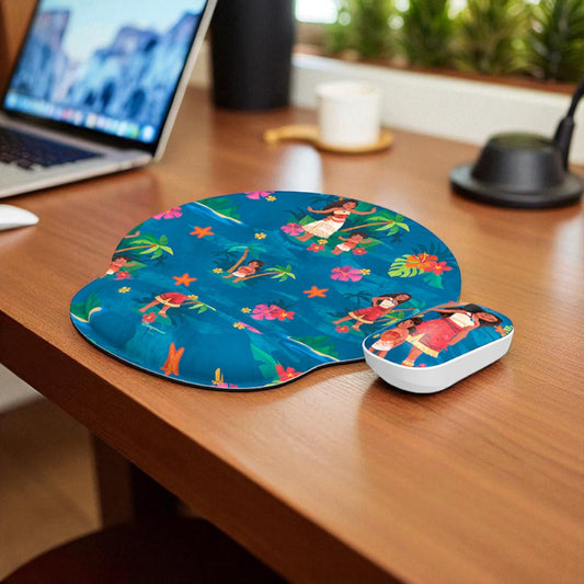 Kit Xtech - Mouse Inalámbrico y Alfombrilla Moana 2