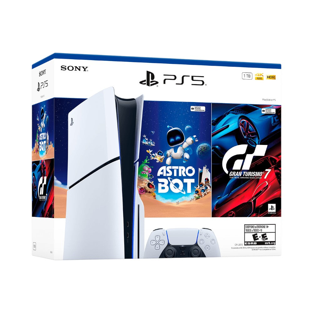 Consola PS5 Standard 1TB / (2015) Con Astro Bot Y Gran Turismo 7