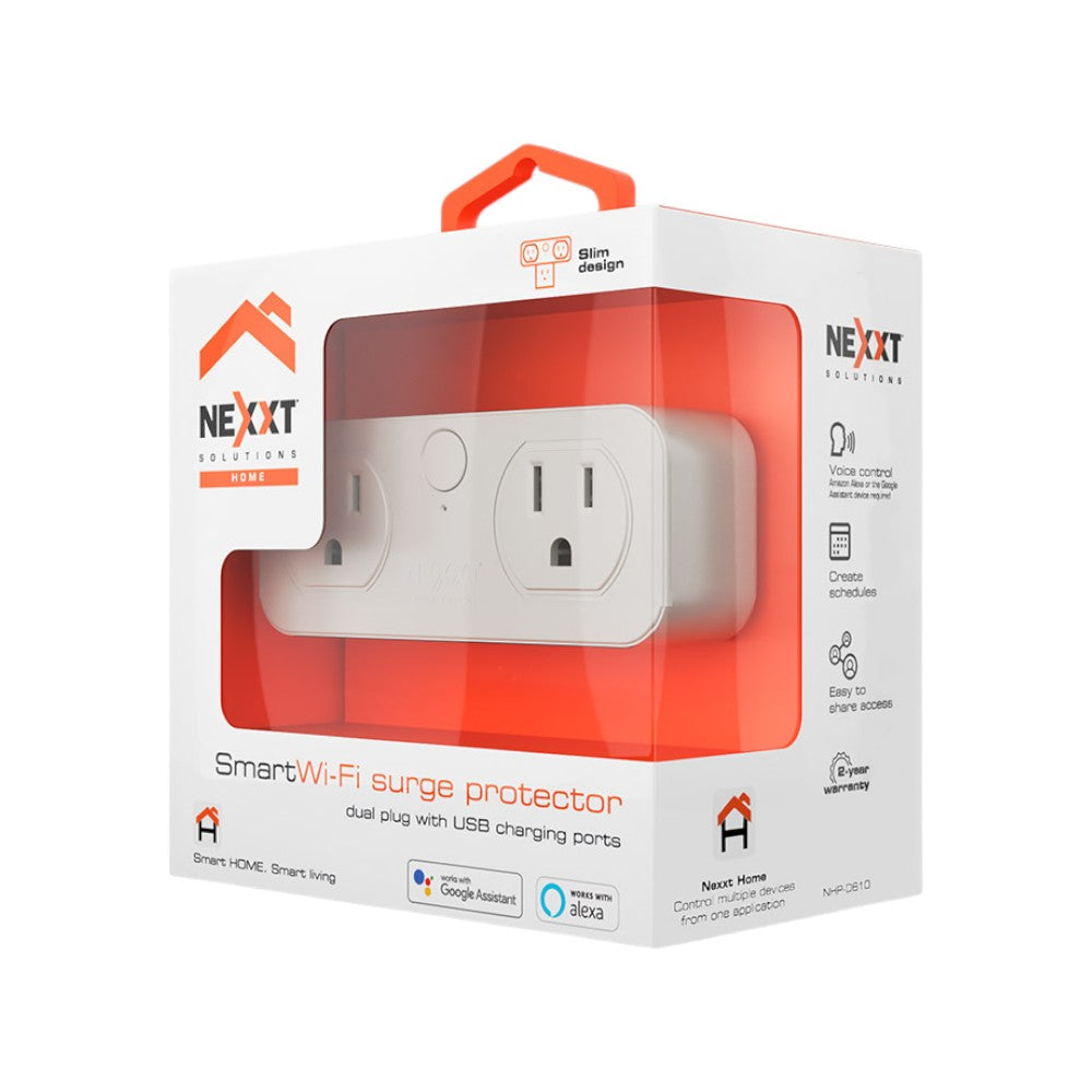 Protector de Voltage Nexxt Solutions 110V / Con Puerto USB