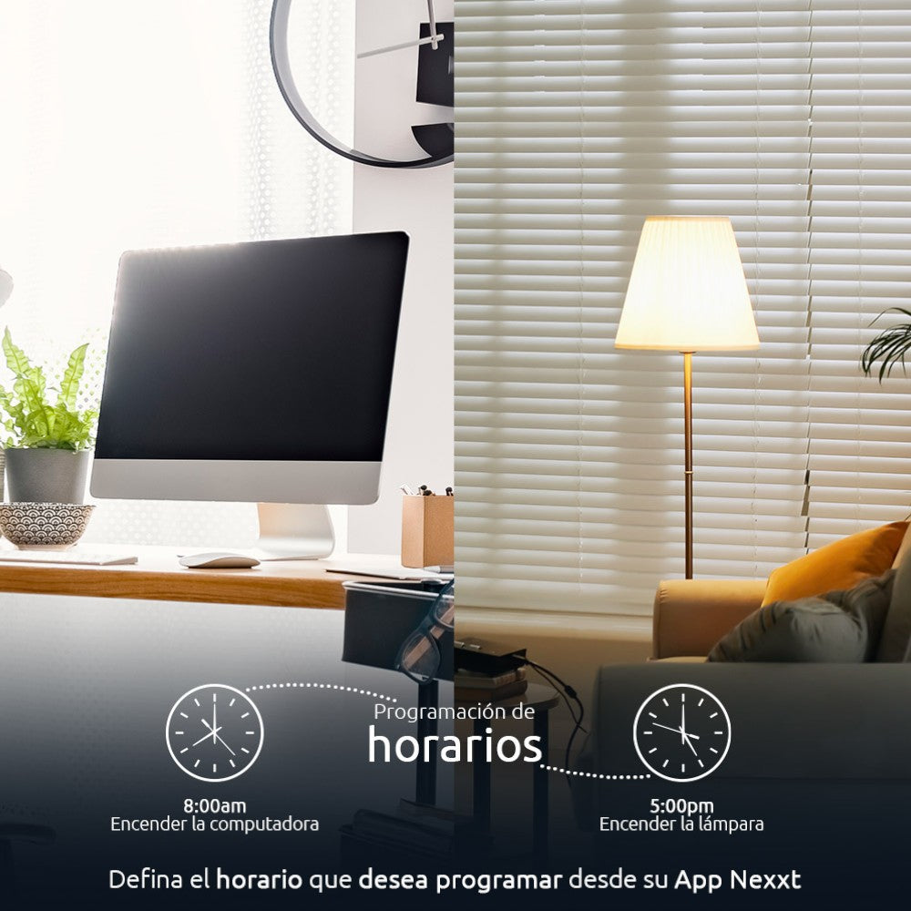 Protector de Voltage Nexxt Solutions 110V / Con Puerto USB