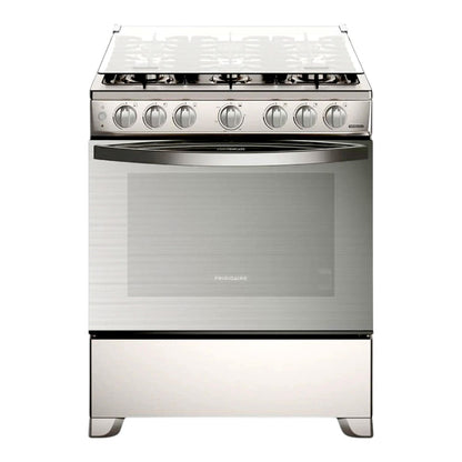 Estufa a Gas Frigidaire 30” / 6 Quemadores / Acero Inoxidable