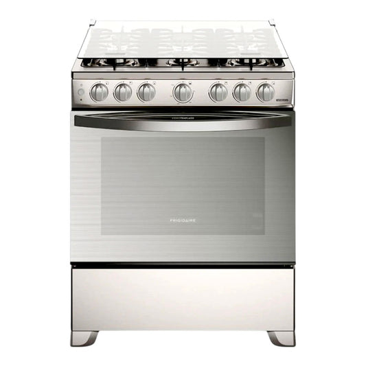 Estufa a Gas Frigidaire 30” / 6 Quemadores / Acero Inoxidable