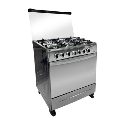 Estufa A Gas Premier 30" / 6 Quemadores / Acero Inoxidable