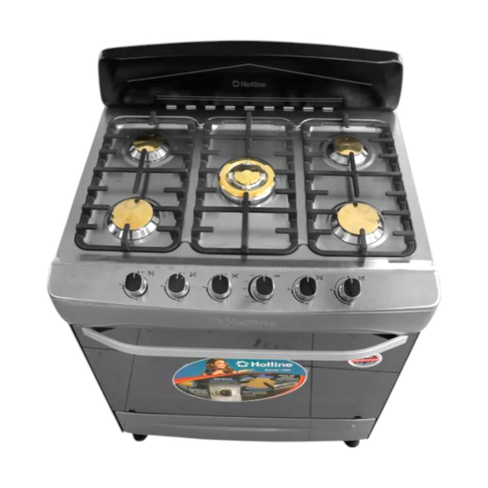 Estufa a Gas Hotline / 30" / 5 Quemadores / HLGR3001