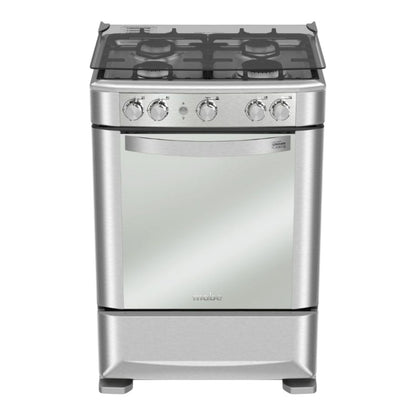 Estufa a Gas Mabe 24" / 4 Quemadores / Easy Clean Pro / Acero Inoxidable