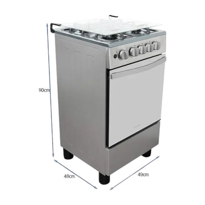 Estufa Nisato 20" / 4 Quemadores Twist