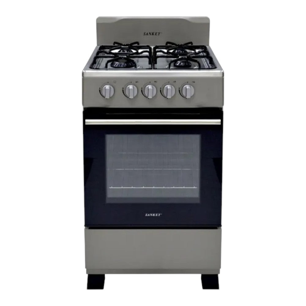 Estufa Sankey 20" / 4 Quemadores / Gris