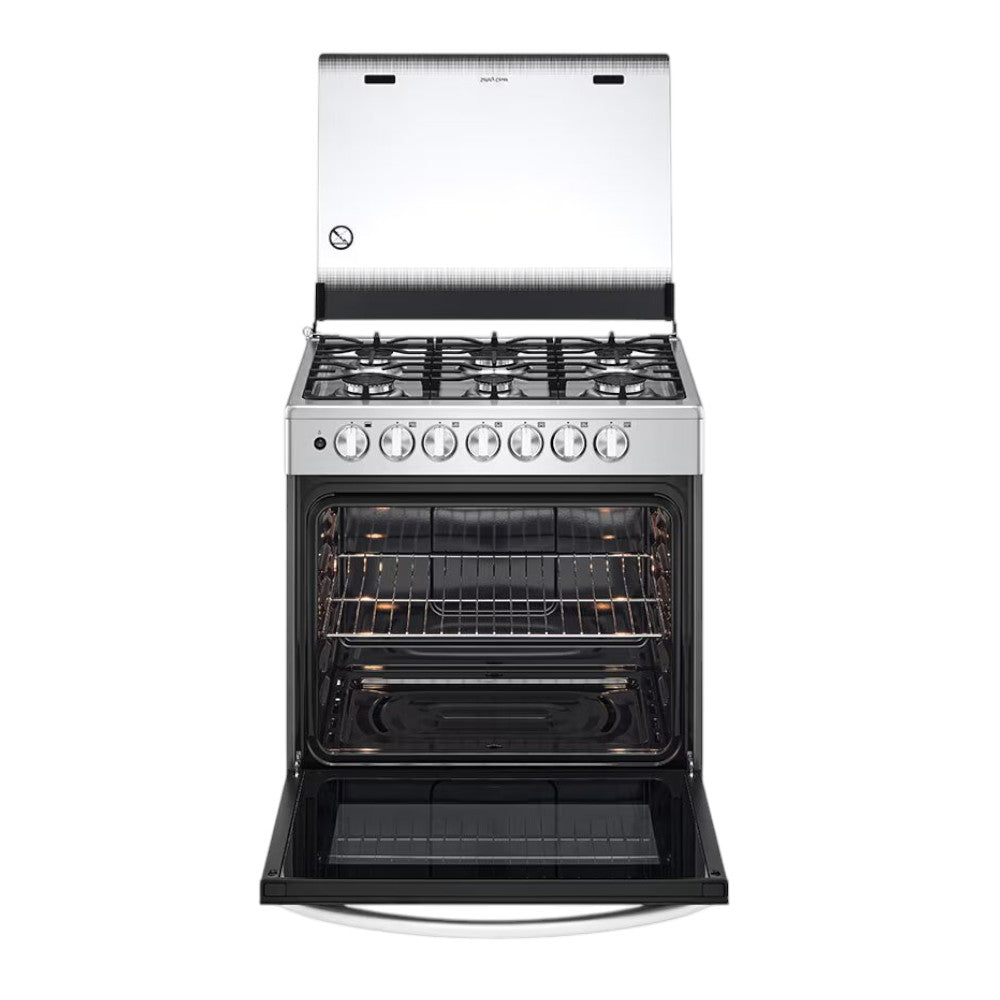 Estufa A Gas Lg 30" / 6 Quemadores / Acero Inoxidable