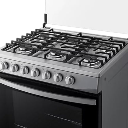 Estufa A Gas Samsung 6 Quemadores / Silver