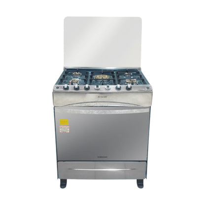 Estufa A Gas Premier 30" / 5 Quemadores / Acero Inoxidable