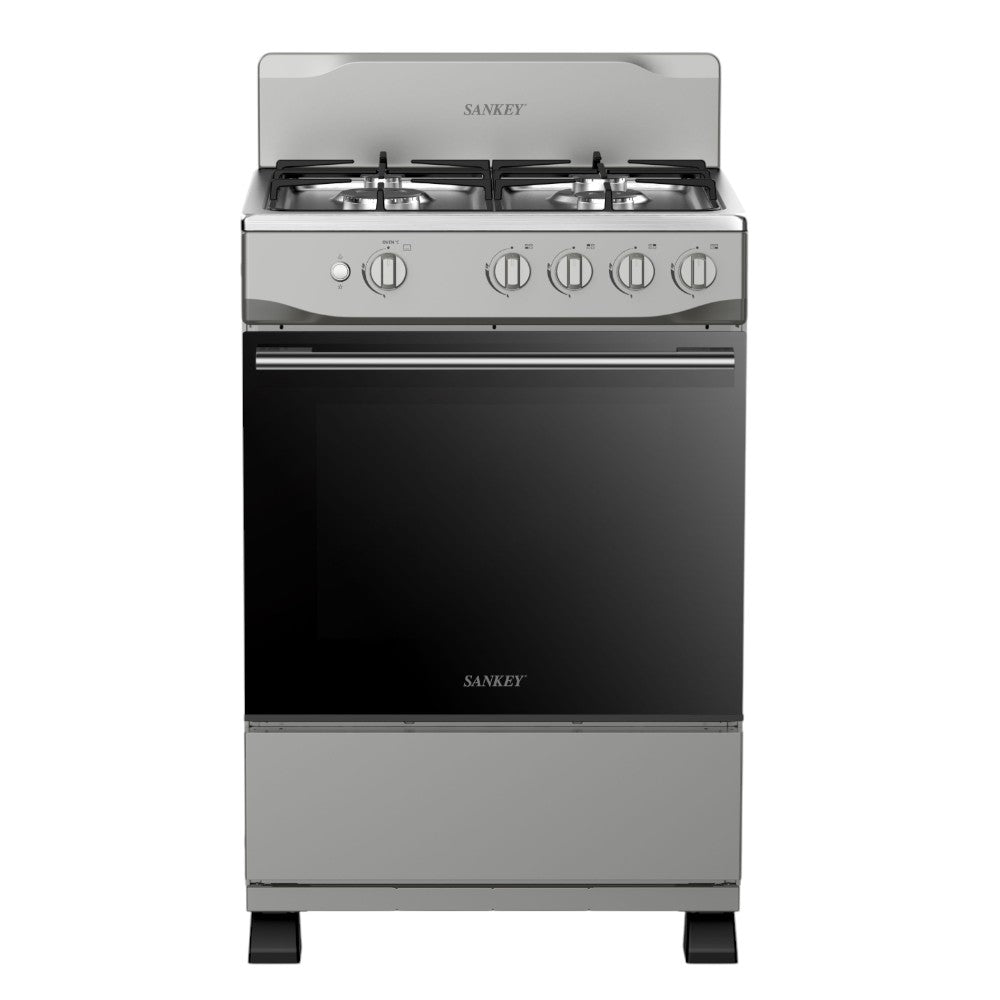 Estufa Sankey de 24" / 4 Quemadores Y Horno