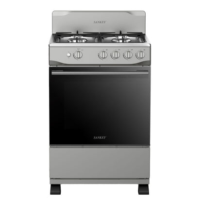 Estufa Sankey de 24" / 4 Quemadores Y Horno