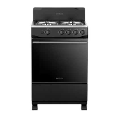 Estufa Sankey 24” con Horno/ 4 Quemadores /Acero Inoxidable