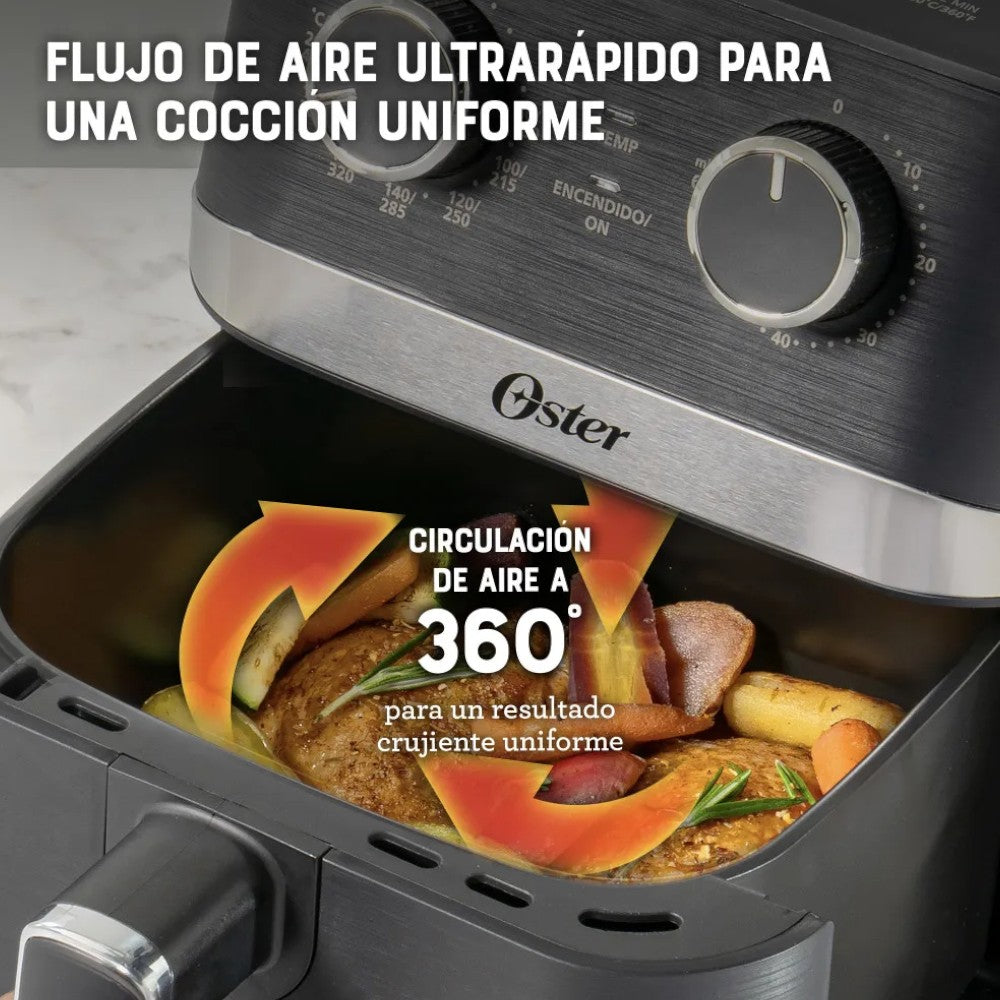 Freidora de Aire Oster 4LT manual DiamondForce en el Titán Panamá
