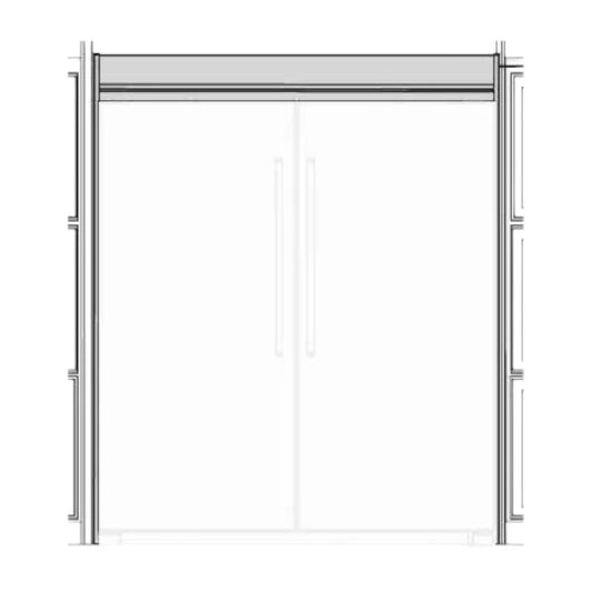 Trim Kit de Doble Moldura Frigidaire Para Refrigerador y Congelador