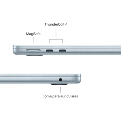 MacBook Air 13.6" M4 / 256GB / 16GB RAM - Azul Cielo