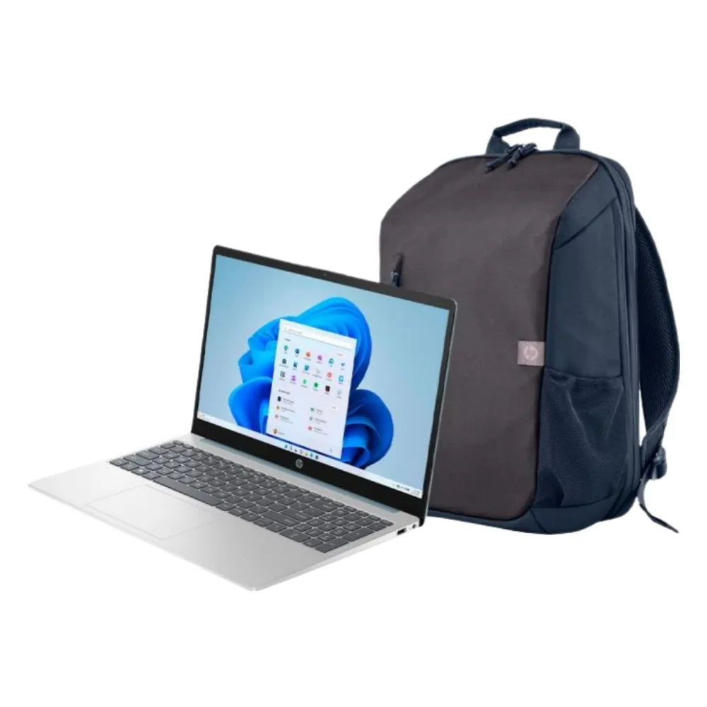 Laptop Hp / 15-Fc0008La / 512G / Azul + Mochila