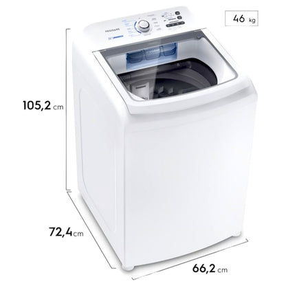 Lavadora Automática Frigidaire de Carga Superior con Impeller / 22Kg / Blanca