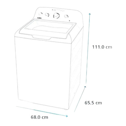 Lavadora Automática Mabe / 17Kg / Blanca