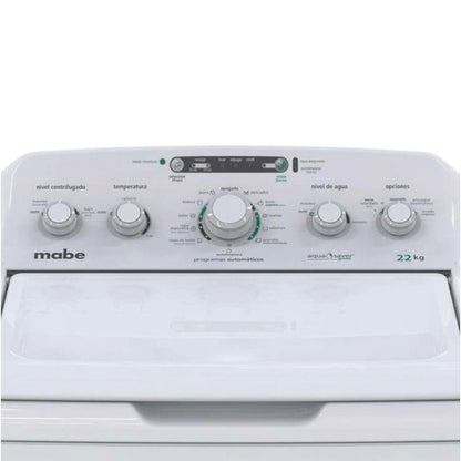 Lavadora Automática Mabe de 22Kg / Blanca / LMA72215CBAB0