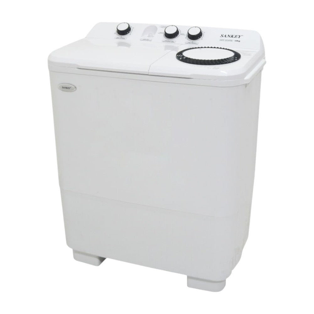 Lavadora Semi-Automática Sankey 10Kg /Doble Tina / Blanco