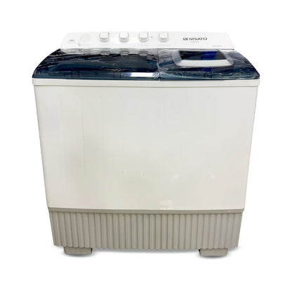 Lavadora Semi-Automática Nisato de 22Kg - Blanca