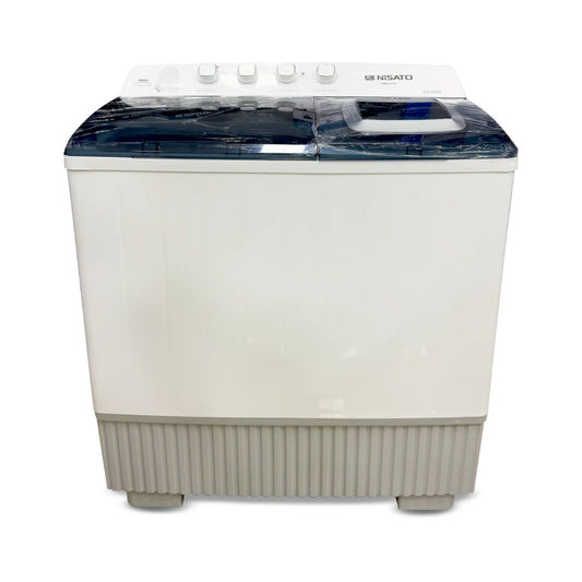 Lavadora Semi-Automática Nisato de 22Kg - Blanca