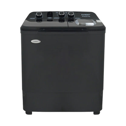 Lavadora Semi-Automática Sankey 8Kg / Negra / Doble Tina