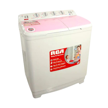 Lavadora Semi-Automática Rca de 10.5Kg / Gris-Rosa