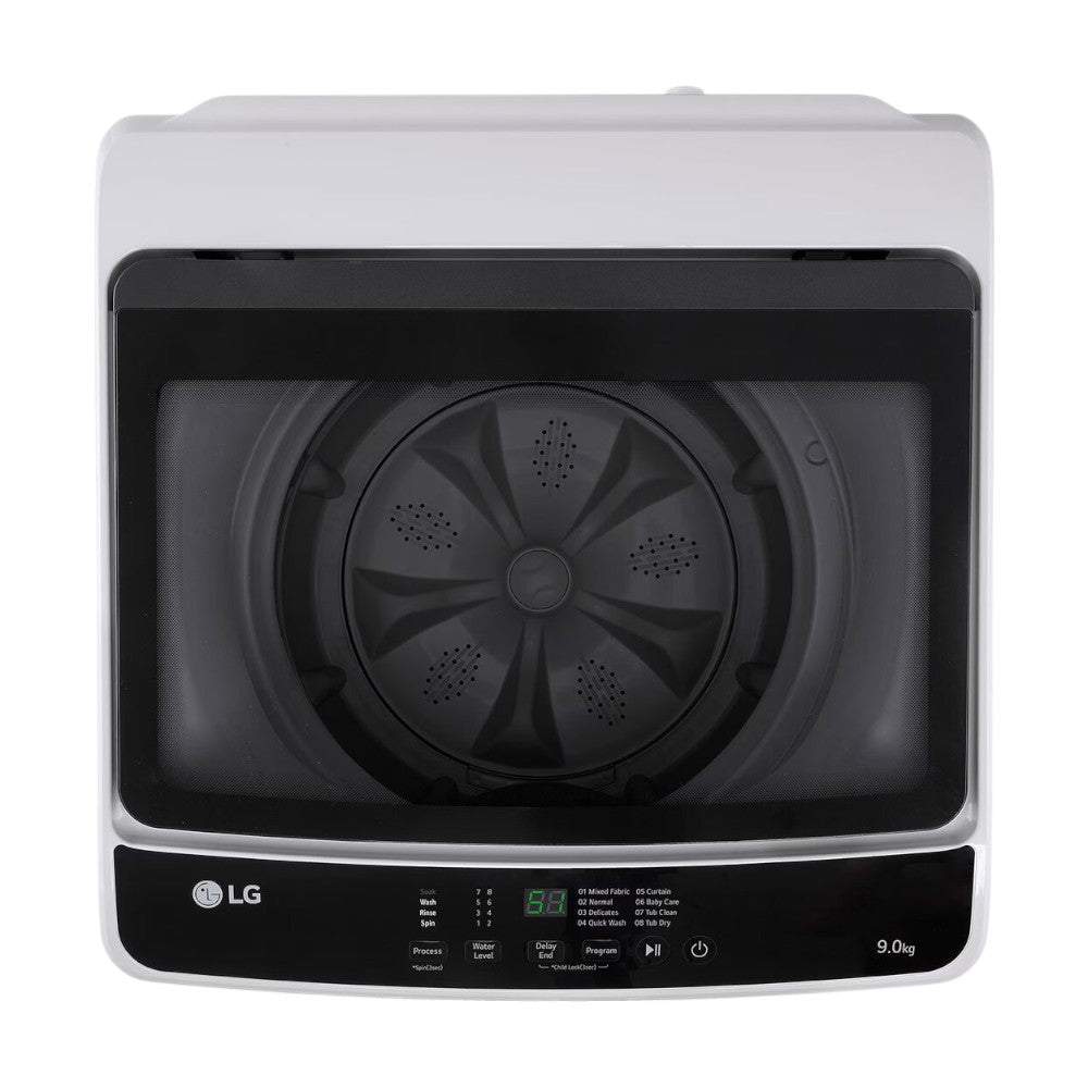 Lavadora Automática Lg de 9Kg / Gris
