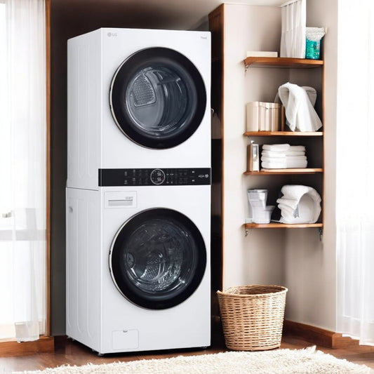 Centro de Lavado Lg de 22Kg Carga Frontal / Inverter / AI DD