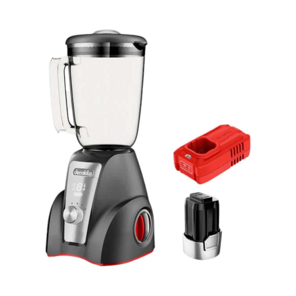 Licuadora Inalámbrica Decakils  1.5L / 300W / Gris