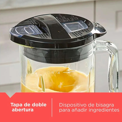 Licuadora Black&Decker 8 Velocidades / Jarra de Vidrio / Acero Inoxidable