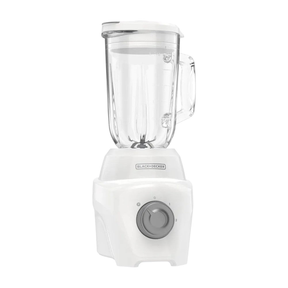 Licuadora Black&Decker 2 Velocidades / Jarra de Vidrio / Blanco