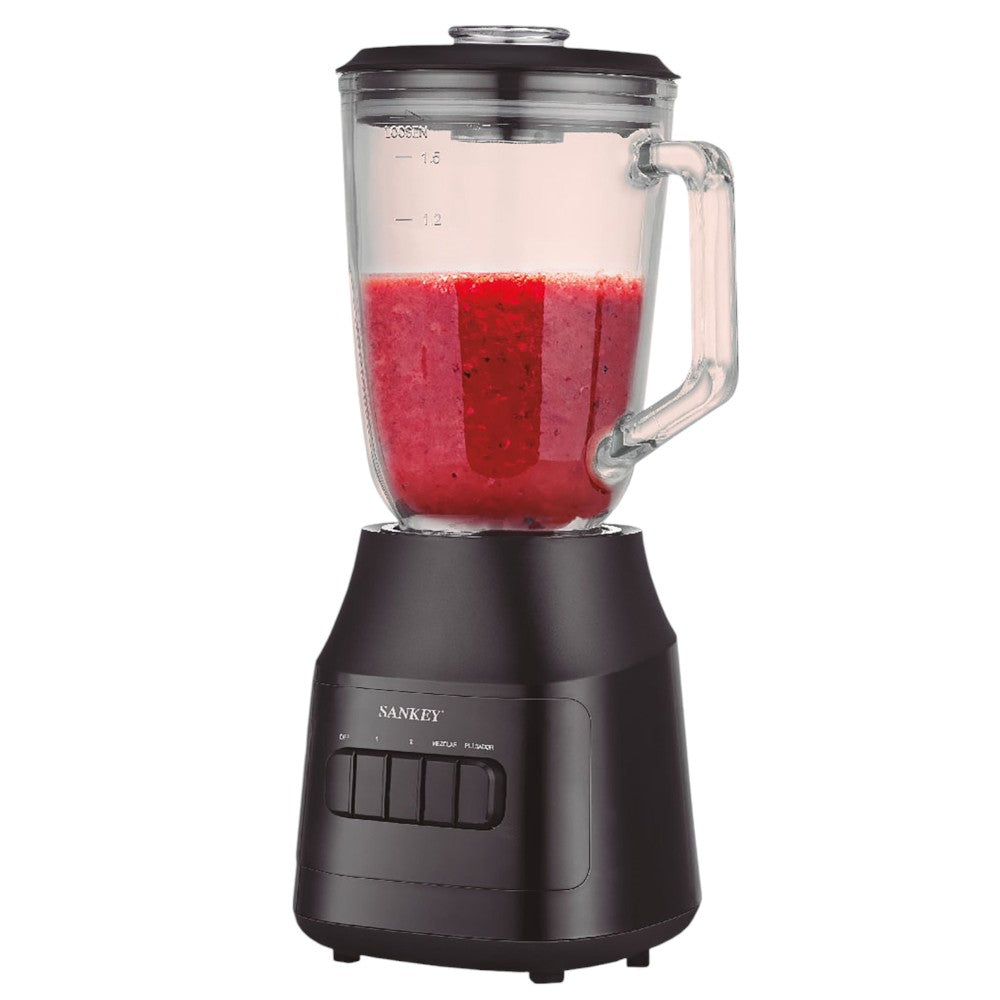 Licuadora Sankey BL-1378BLG / 1.5L / Jarra de Vidrio / 350W