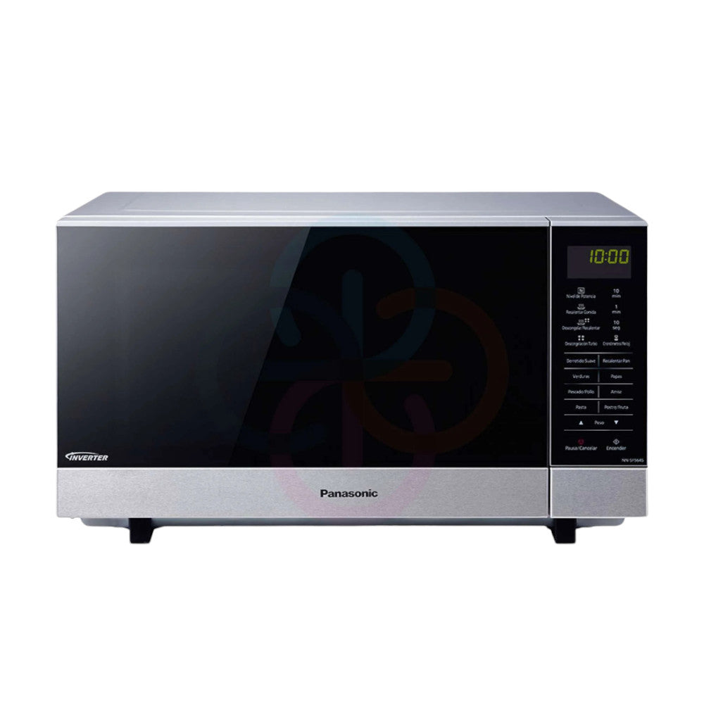 Microonda Inverter Panasonic / 27 Litros / Flat & Wide / Plateado