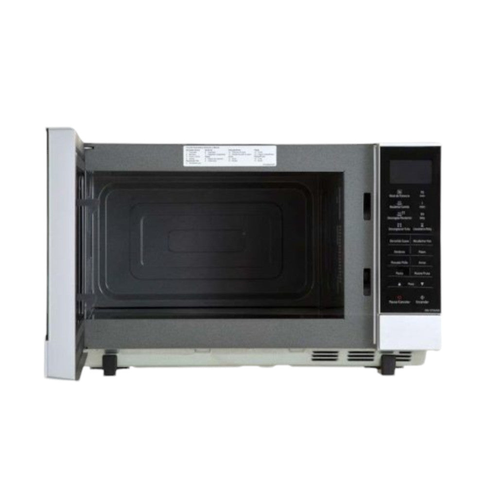 Microonda Inverter Panasonic / 27 Litros / Flat & Wide / Plateado