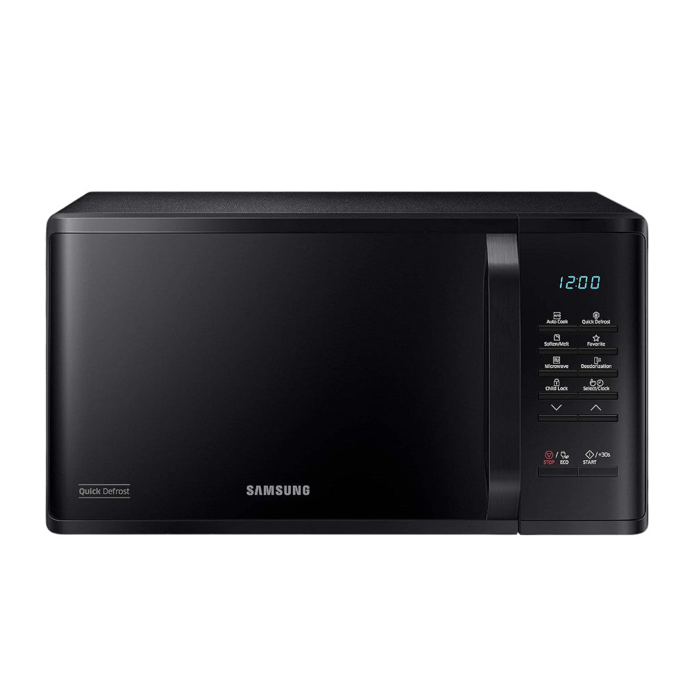 Microonda Samsung de 23 Litros-  Negro / Interior de Cerámica