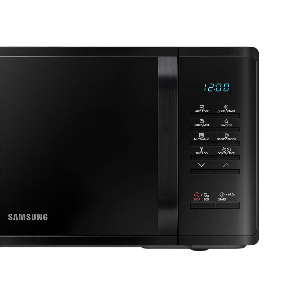 Microonda Samsung de 23 Litros-  Negro / Interior de Cerámica
