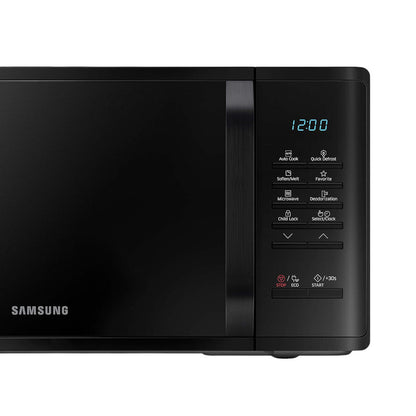 Microonda Samsung de 23 Litros-  Negro / Interior de Cerámica