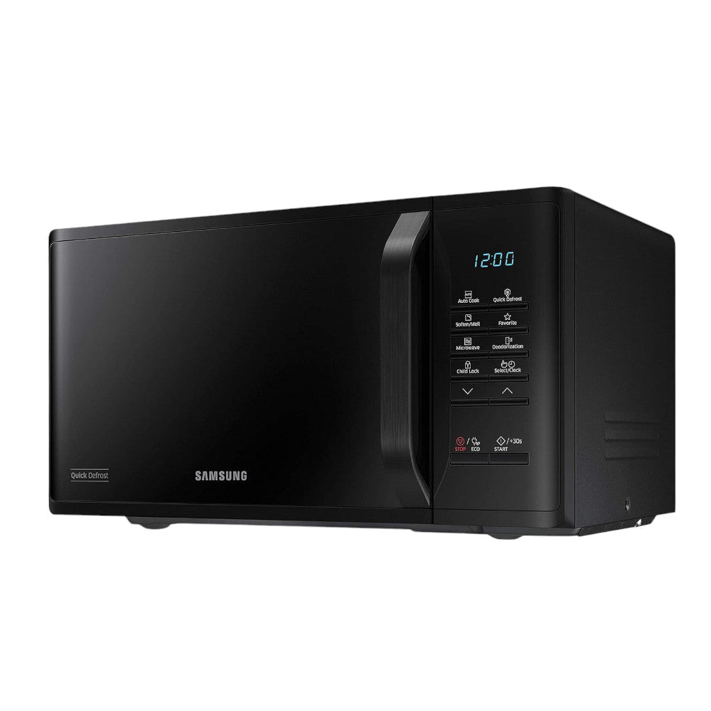 Microonda Samsung de 23 Litros-  Negro / Interior de Cerámica