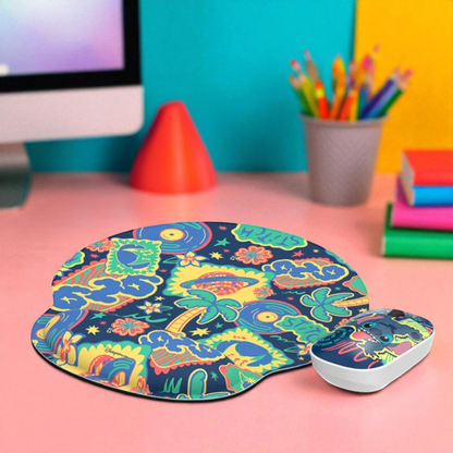 Mouse Inalámbrico + Alfombrilla Xtech / Edición Stitch