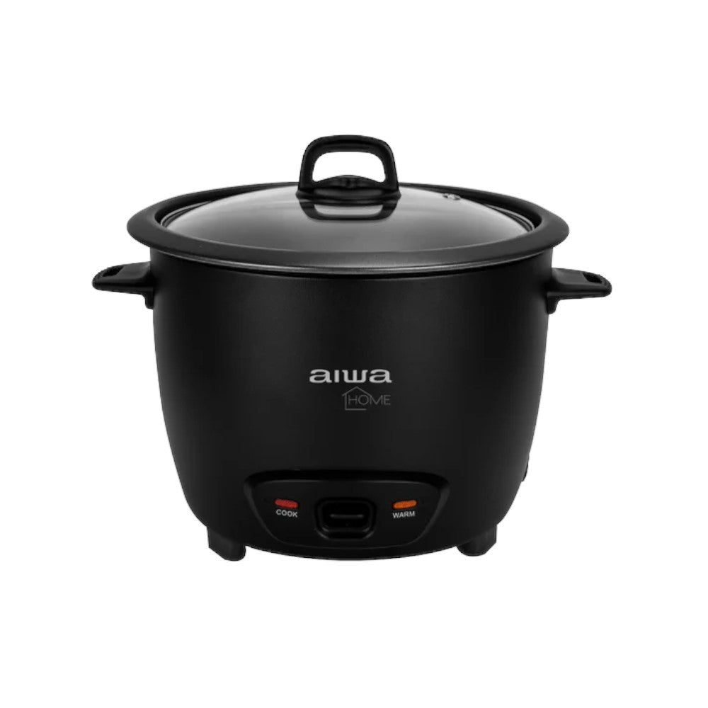 Olla Arrocera Eléctrica Aiwa 2.2L | 12 Tazas | Negra